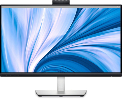 Monitor për video konferenca Dell C2423H, 24", FHD, IPS, i zi/i argjendtë