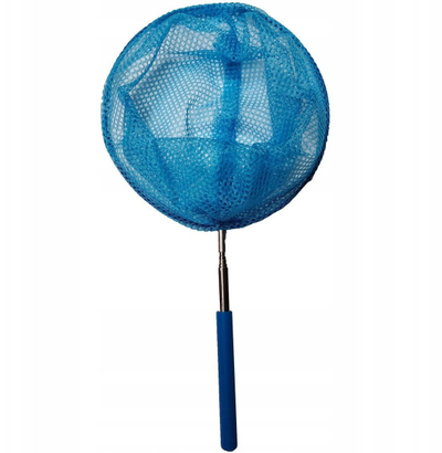 Rrjetë për insekte Enero, teleskopike 38.5-86cm, e palosshme, blu