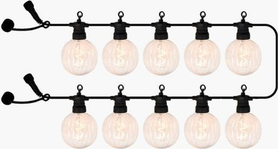 Varg dritash LED Sirius Garland Luke, 10 LED, 5 m, transparente