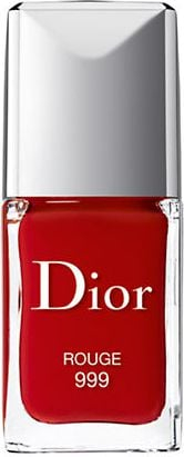 Llak thonjsh Christian Dior Vernis Gel Shine 999 Rouge, qëndrueshmëri e gjatë, 10ml, i kuq
