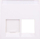 Panel muror Schneider Electric PrismaSeT, 2 module, plastik, i bardhë