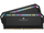 Memorie RAM CORSAIR Dominator Platinum RGB CMT32GX5M2B6000C30, 32GB DDR5 6000MHz, 2x16GB, e zezë