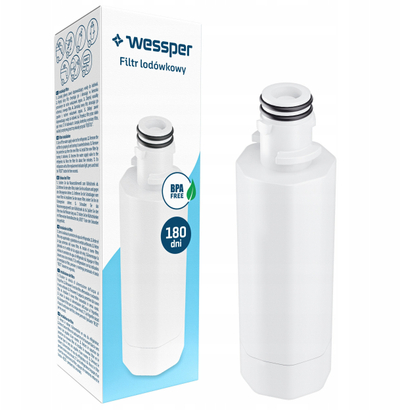 Filter uji për frigorifer Wessper WES411, kompatibil me LG dhe Kenmore