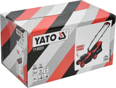 Yato YT-85221 Безжична Косилка за Трева 36V