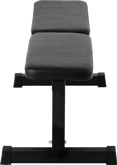 Клупа за вежбање Rebel Active RBA-2000-S, права, зајакнат челик, црна
