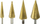 Stërvitëse me shumë shkallë për metal DEDRA HSS TiN, 4–30 mm, e artë