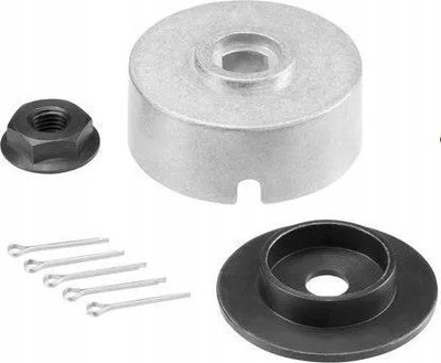 Set përshtatësi për teh trimmeri DeWALT DT20657, për DCM571, metal, i zi argjendtë