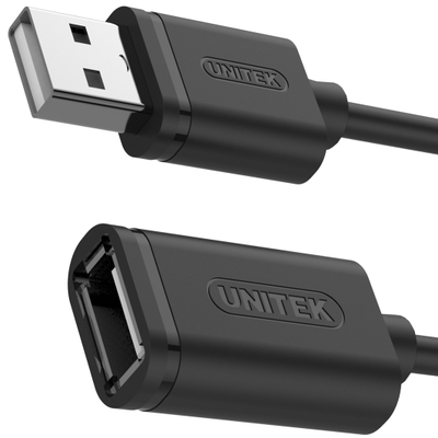 Kabllo Unitek USB A -> USB A (M/Z) 3m (C417GBK)