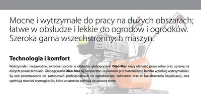 Makinë bujqësore Oleo-Mac