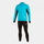 Trening për burra Derby Fluor, material i ngrohtë, blu me të zezë