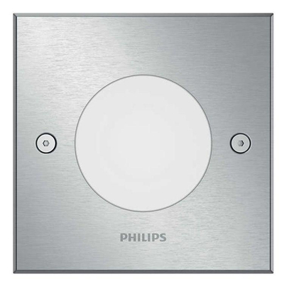 Reflektor i integruar LED Philips myGarden Crust, 3W, 2700K, çelik inox