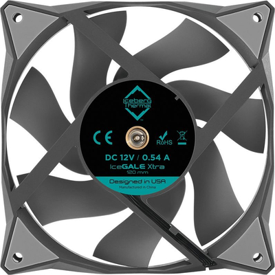 Ventilatorë për kasë PC Iceberg Thermal IceGALE Xtra, 120mm, set 3 copë, gri