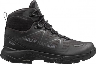 Këpucë trekking Helly Hansen Cascade Mid Helly Tech, për burra, të papërshkueshme nga uji, të zeza