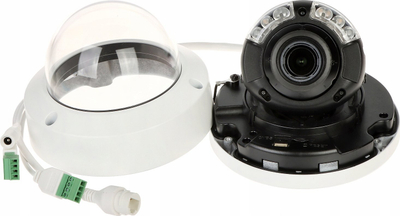 Kamerë dome Hikvision DS-2CD2747G2HT-LIZS me lente varifokale 2.8-12mm, e bardhë