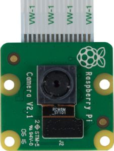 Модул камера Raspberry Pi Camera Module 2, 8MP, CSI кабел, зелена
