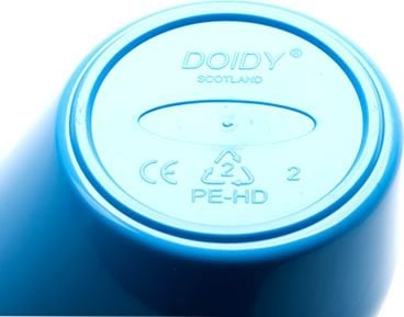 Чаша за деца Doidy Cup Light Blue, без BPA, светло сина