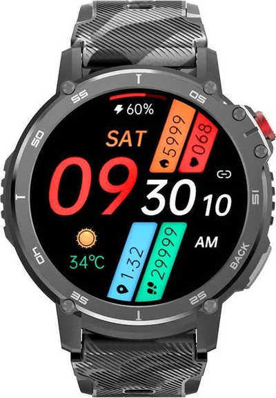 [OUTLET] Smartwatch Rubicon RNCF08, 1.6", Bluetooth Call, i zi