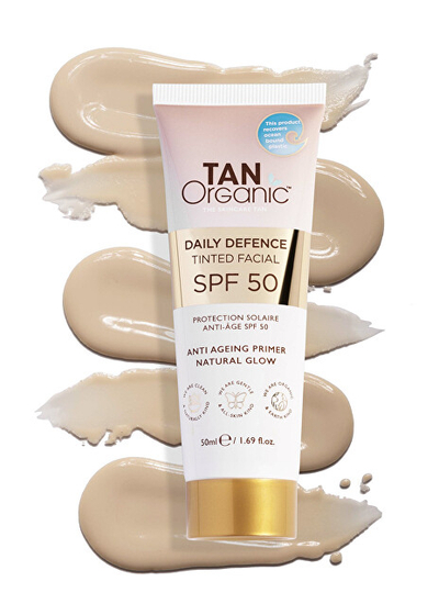 Krem dielli me ngjyrë për fytyrën SPF 50 për mbrojtje të përditshme, 50 ml