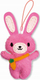Set kreativ qepjeje MG Avenir Sew Your Own Keychain Rabbit, lodër varëse çelësash, për fëmijë 6+