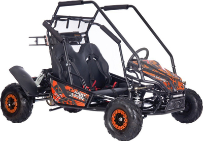 Kuad benzine Lucky Seven Lift, 125cc, 46 km/h, i kuq