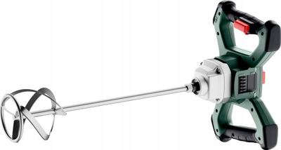 Mikser ndërtimi Metabo RW 18 LTX BL 120, 18V, perç perzierësi 120 mm, jeshile