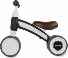 Biçikletë balancu Qplay Cutey, 4 rrota, 12m+, e bardhë