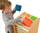 Piramidë edukative prej druri Masterkidz Counting Colors, shumëngjyrëshe