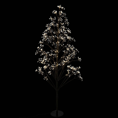 Pemë dekorative Feeric Christmas, 1000 LED, 120 cm, e zezë