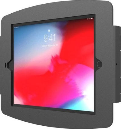 Mbajtës muri Compulocks Space Enclosure, për iPad Air 10.9", metal, i zi