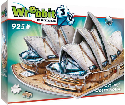 Puzzle 3D Tactic, Sidney Opera, 925 elemente