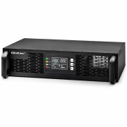 UPS për rack Qoltec Zlon, 1kVA 1000W, ekran LCD, i zi