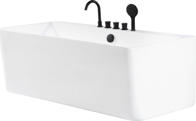 Vaskë banjo QUATRE Bath, 1700 x 750 mm, akrilik, e bardhë