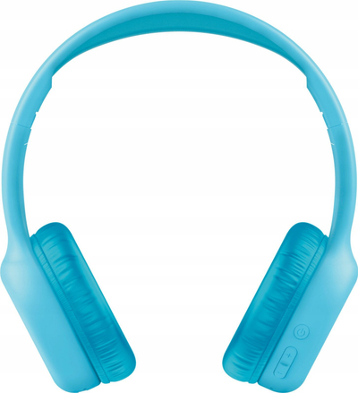 Kufje pa tela Trust NOUNA Kids, për fëmijë, Bluetooth, blu