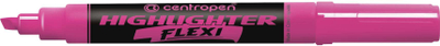 Marker theksimi Centropen Flexi 8542, i verdhë
