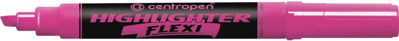 Marker theksimi Centropen Flexi 8542, i verdhë
