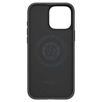 Maskë telefoni Spigen Liquid Air T MagSafe për iPhone 16 Pro, TPU, e zezë mat