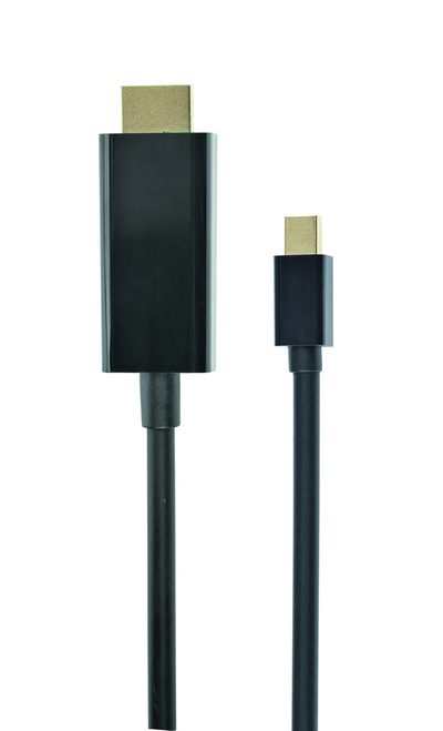 Kabllo Gembird Mini DisplayPort në HDMI, 1.8m, e zezë