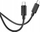 Kabllo USB Hoco X88 USB C ne USB C, 1m, 60W, e zezë