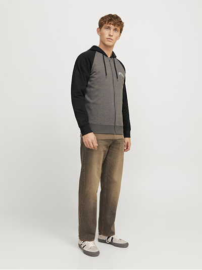 Duks për meshkuj Jack&Jones JJRICKY, i zi/ i hirtë