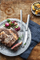 Set piruna dhe thika steak WMF Nuova, 12 copa, çelik inox, ngjyrë argjendi