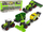 Set lodrash bujqësore Leantoys Farm Set, 6 makina ferme, metal die cast, shumëngjyrësh