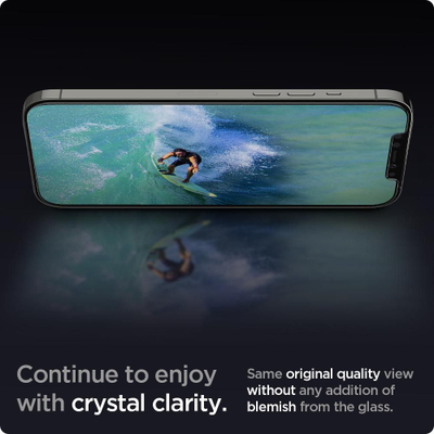 Xham mbrojtës Spigen Glass.Tr Ez Fit 2-Pack, për iPhone 12 /iPhone 12 Pro