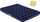 Dyshek ajri Bestway Velour Mattress Queen, 203x152x22cm, dopio, blu e errët