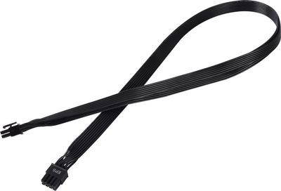 Adapter energjie Silverstone, 8-Pin EPS në PCIe, i zi