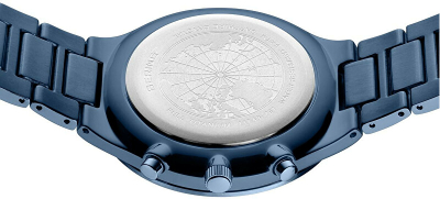 Orë dore për meshkuj Bering Titan Chrono 11743-797, e kaltër e errët