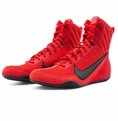 Këpucë boksi Nike Machomai 3 M HF7333-600, shumë të lehta, të kuqe