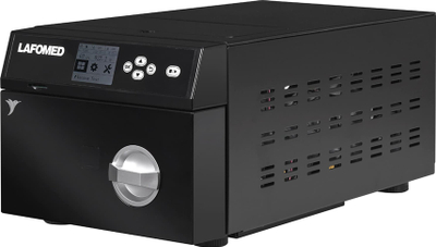 Autoklav mjekësor Lafomed Lfss03Aa, 3L, LCD, Class B, i zi