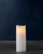 Lampë dekorative Sirius Home Sara Exclusive, efekt flake, trup dylli, e bardhë