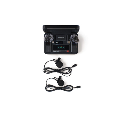 Sistem mikrofon pa tela Saramonic Air 2-Person me Lavmic Air-02