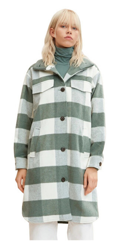 Pallto Tom Tailor Regular Fit 3000019423, e gjelbër
